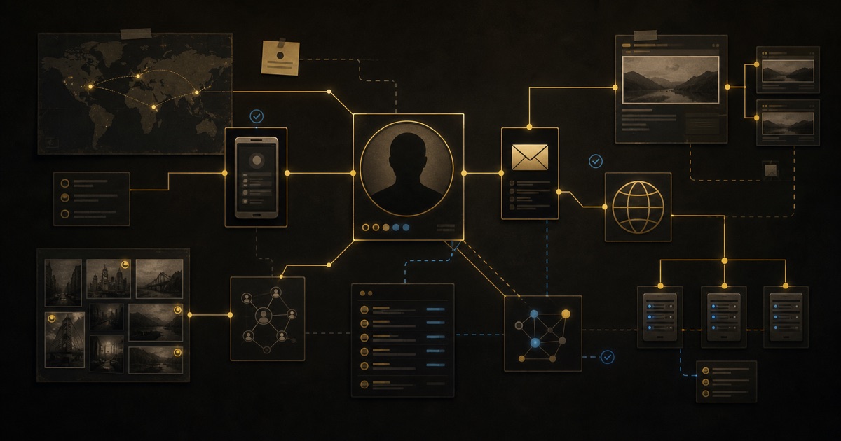 Recoupement de traces publiques par enquête OSINT